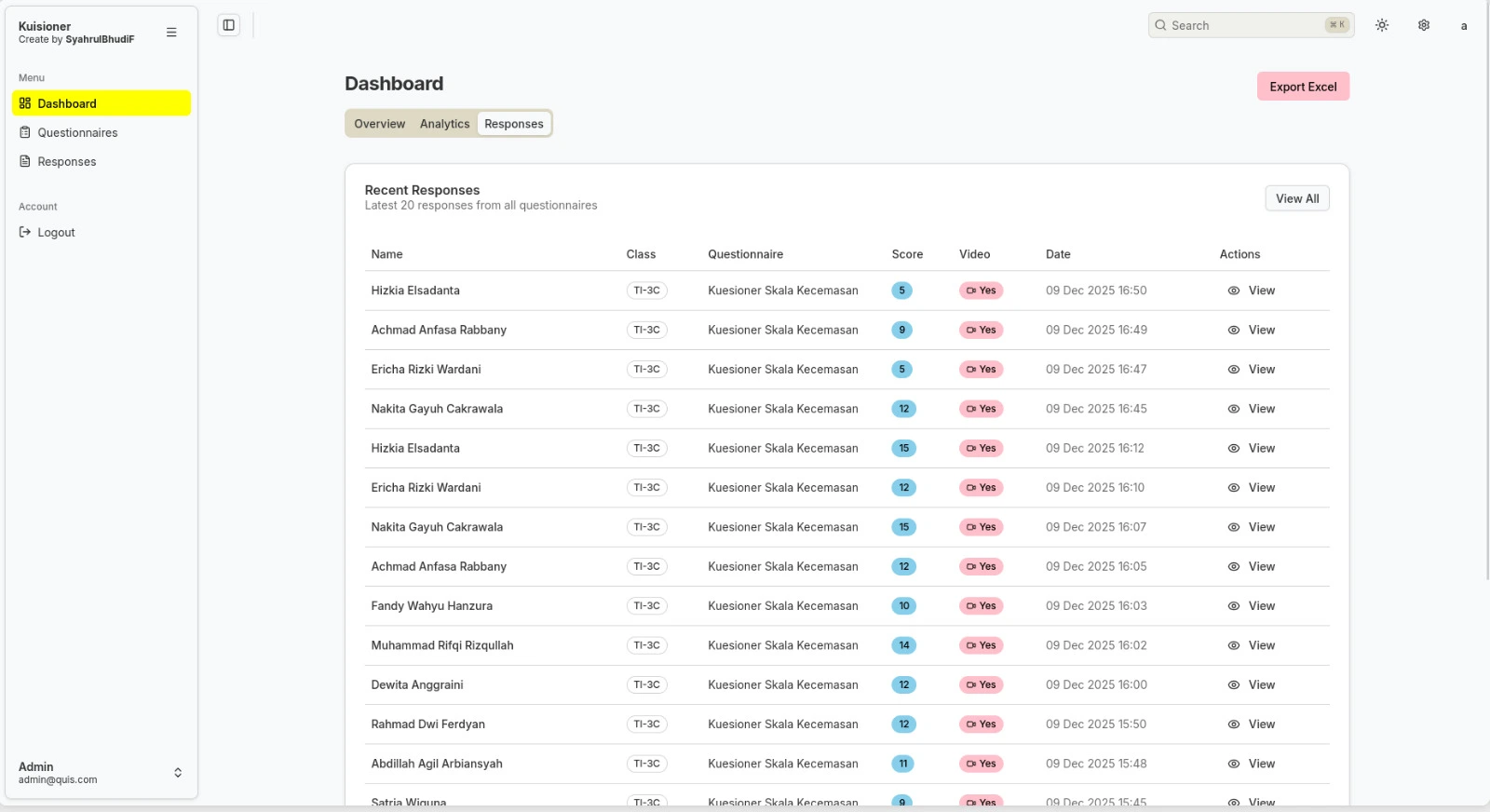 DualCam Studio project screenshot